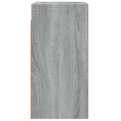 Tv-meubel 30,5x30x60 cm bewerkt hout grijs sonoma eikenkleurig 1 30.5 x 30 x 60 cm Grijs sonoma