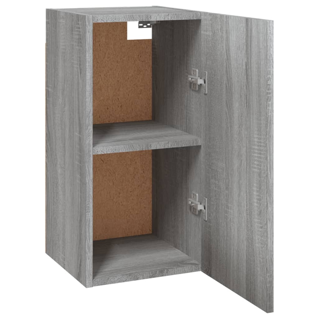 Tv-meubel 30,5x30x60 cm bewerkt hout grijs sonoma eikenkleurig 1 30.5 x 30 x 60 cm Grijs sonoma