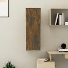 Tv-meubel 30,5x30x90 cm bewerkt hout gerookt eikenkleurig 1 30.5 x 30 x 90 cm Gerookt eiken