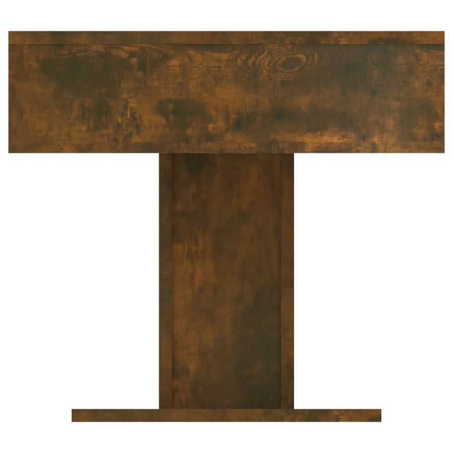 Salontafel 96x50x45 cm bewerkt hout gerookt eikenkleurig Gerookt eiken