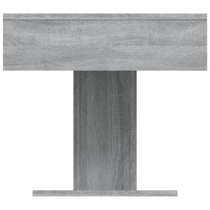 Salontafel 96x50x45 cm bewerkt hout grijs sonoma eikenkleurig Grijs sonoma