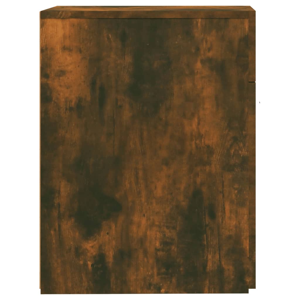 Apothekerskast 20X45,5X60 Cm Bewerkt Hout Kleurig Gerookt eiken