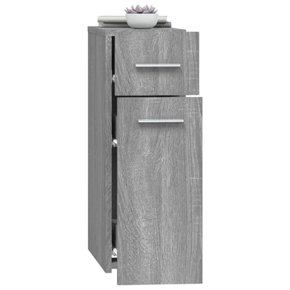 Apothekerskast 20X45,5X60 Cm Bewerkt Hout Eiken Grijs sonoma