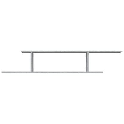 Tv-Wandschap 25X8X23 Cm Bewerkt Hout Eikenkleur Grijs sonoma