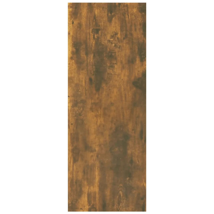 Wandtafel 78X30X80 Cm Bewerkt Hout Kleurig Gerookt eiken