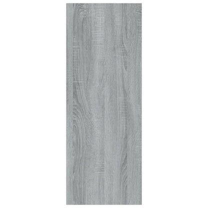 Wandtafel 78X30X80 Cm Bewerkt Hout Eikenkleurig Grijs sonoma