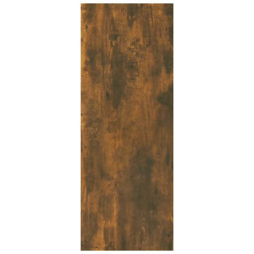 Wandtafel 105x30x80 cm bewerkt hout gerookt eikenkleurig Gerookt eiken