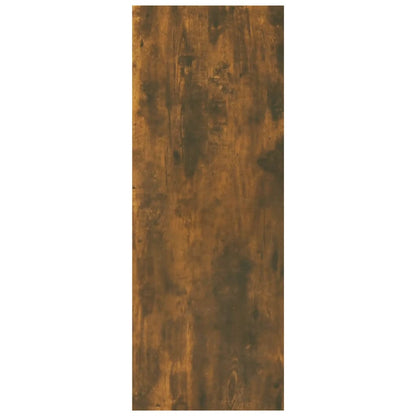 Wandtafel 105x30x80 cm bewerkt hout gerookt eikenkleurig Gerookt eiken