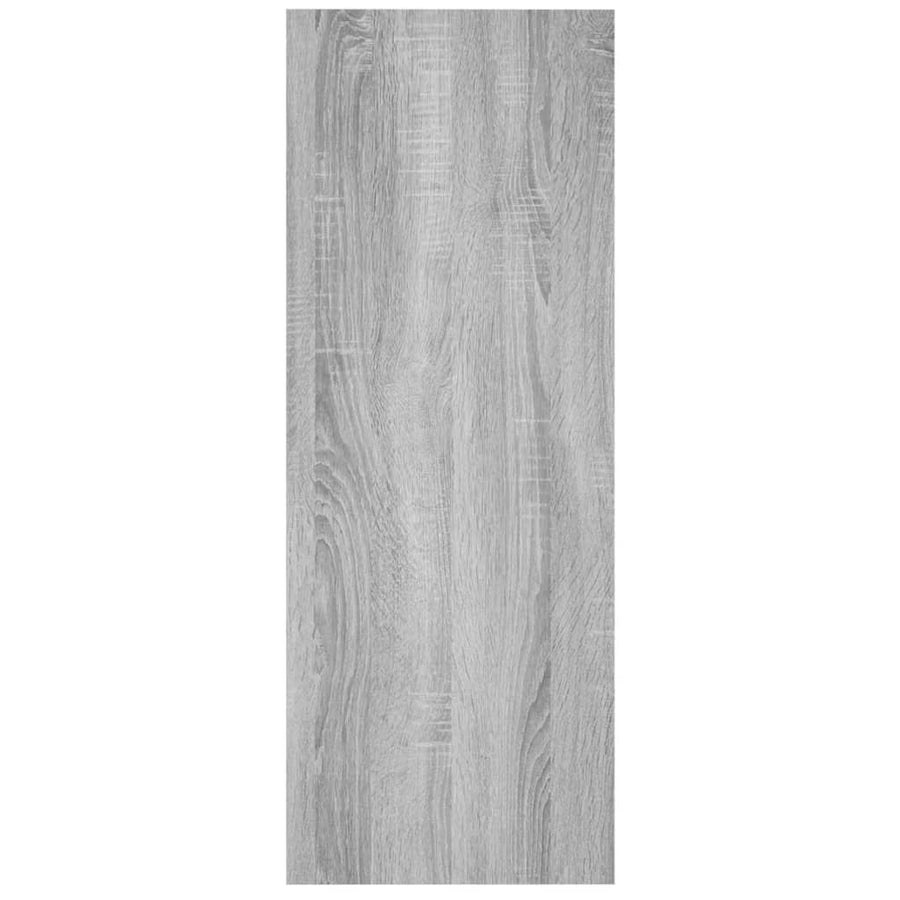 Wandtafel 105x30x80 cm bewerkt hout grijs sonoma eikenkleurig Grijs sonoma