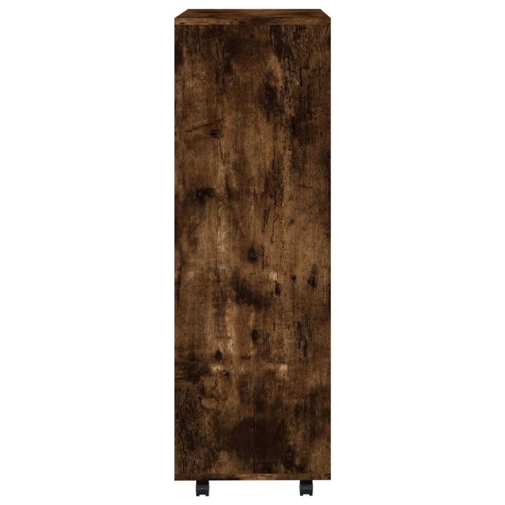 Kledingkast 80X40X0 Cm Bewerkt Hout Kleurig Gerookt eiken