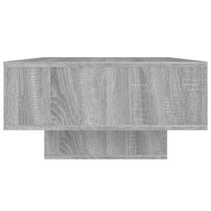 Salontafel 05X55X32 Cm Bewerkt Hout Eikenkleurig Grijs sonoma