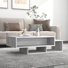 Coffee table 105x55x32 cm engineered wood grey Sonoma oak-coloured