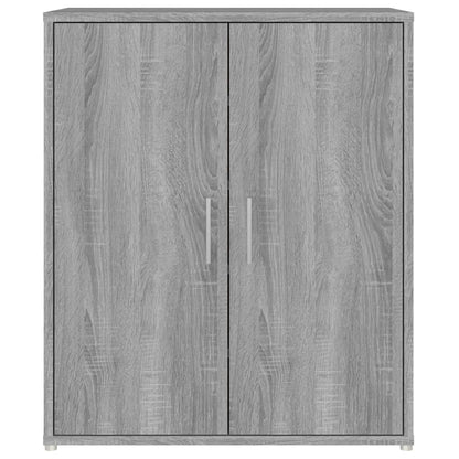 Schoenenkast 60x35x70 cm bewerkt hout grijs sonoma eikenkleurig Grijs sonoma