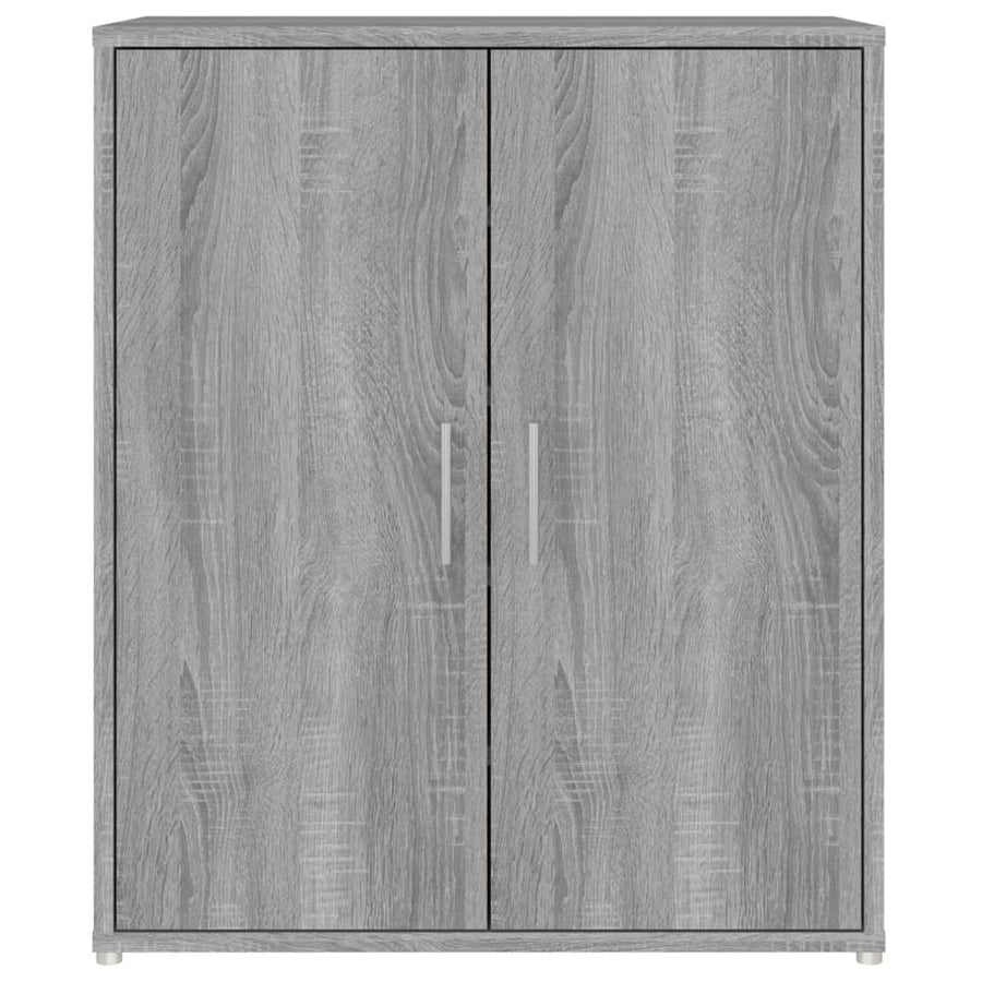 Schoenenkast 60x35x70 cm bewerkt hout grijs sonoma eikenkleurig Grijs sonoma