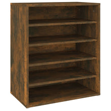 Schoenenkast 60X35X70 Cm Bewerkt Hout Kleurig Gerookt eiken