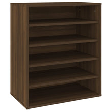 Schoenenkast 60X35X70 Cm Bewerkt Hout Bruineikenkleurig bruin eikenkleur