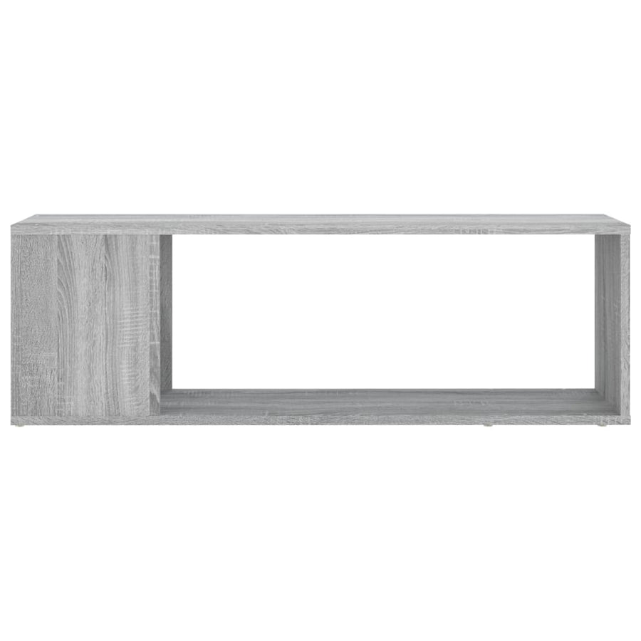 Tv-Meubel 00X24X32 Cm Bewerkt Hout Eikenkleurig Grijs sonoma
