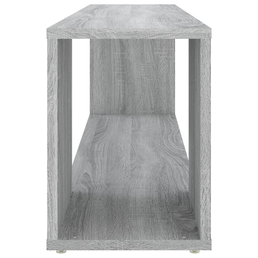 Tv-Meubel 00X24X32 Cm Bewerkt Hout Eikenkleurig Grijs sonoma