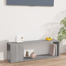 Tv-Meubel 00X24X32 Cm Bewerkt Hout Eikenkleurig Grijs sonoma