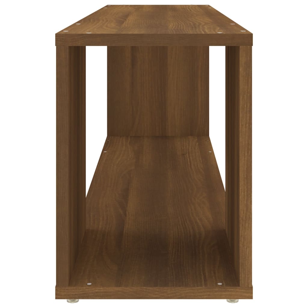 Tv-Meubel 00X24X32 Cm Bewerkt Hout Kleurig Bruineiken