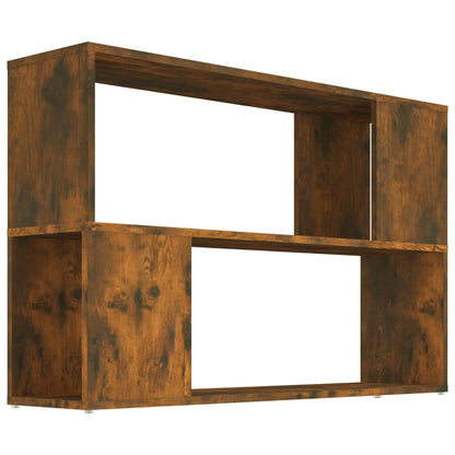 Boekenkast 00X24X63 Cm Bewerkt Hout Kleurig Gerookt eiken