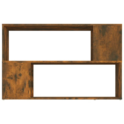 Boekenkast 00X24X63 Cm Bewerkt Hout Kleurig Gerookt eiken