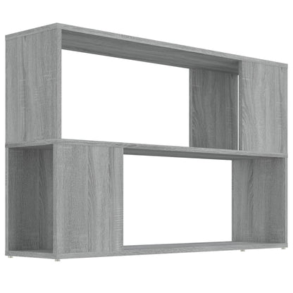 Boekenkast 00X24X63 Cm Bewerkt Hout Eikenkleurig Grijs sonoma