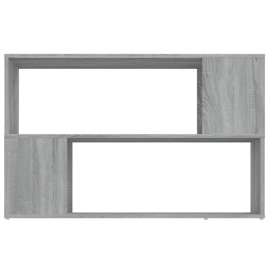 Boekenkast 00X24X63 Cm Bewerkt Hout Eikenkleurig Grijs sonoma