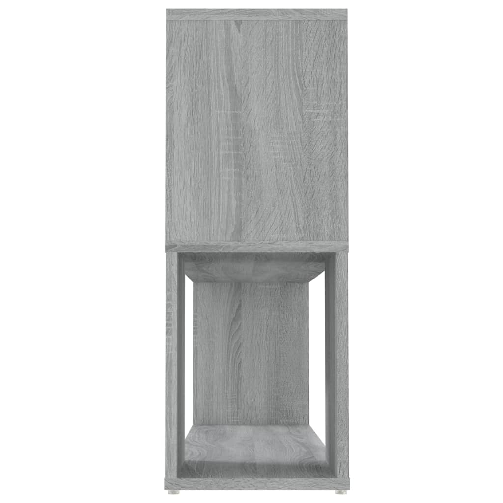 Boekenkast 00X24X63 Cm Bewerkt Hout Eikenkleurig Grijs sonoma