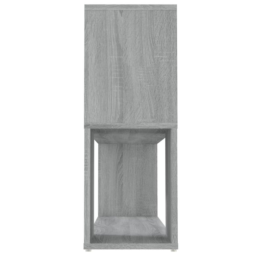 Boekenkast 00X24X63 Cm Bewerkt Hout Eikenkleurig Grijs sonoma