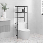 Toiletrek 53.5x28x143 cm ijzer zwart