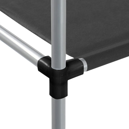Opbergrek voor boven wasmachine 87x55x90,5 cm ijzer zwart