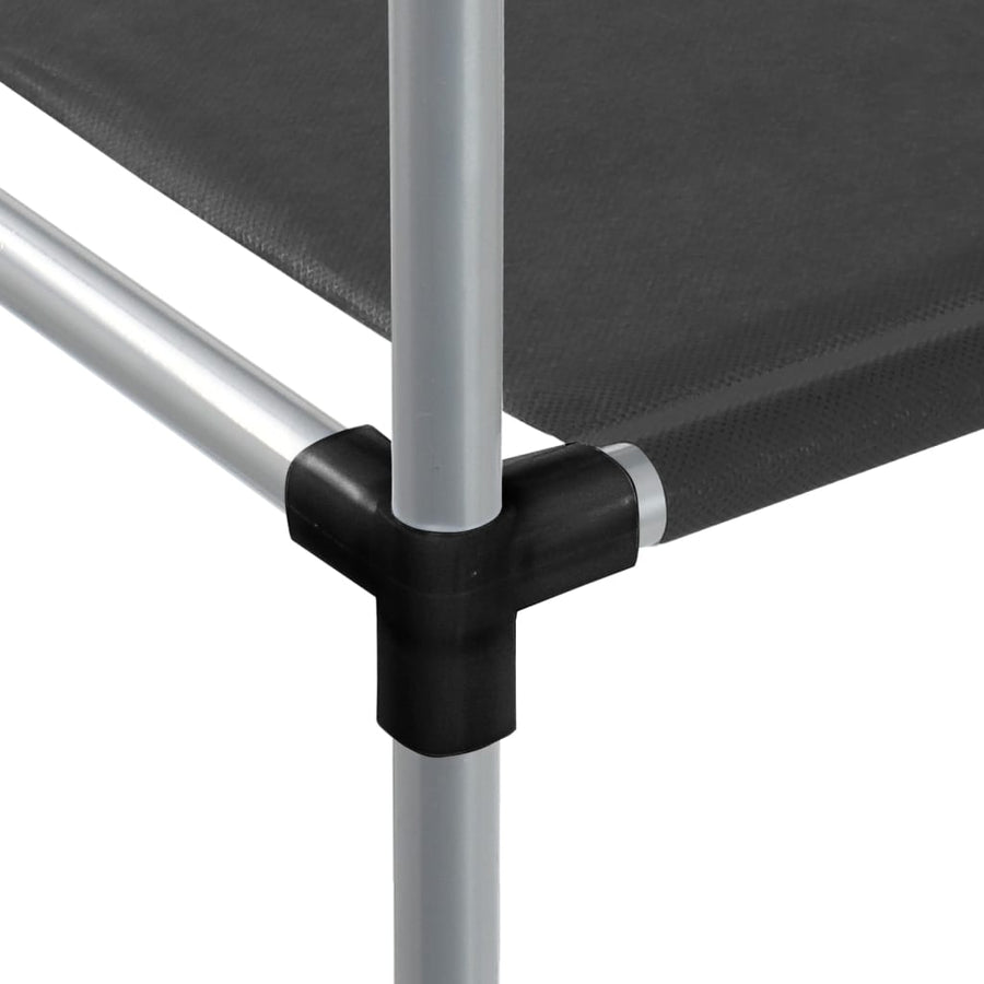 Opbergrek voor boven wasmachine 87x55x90,5 cm ijzer zwart