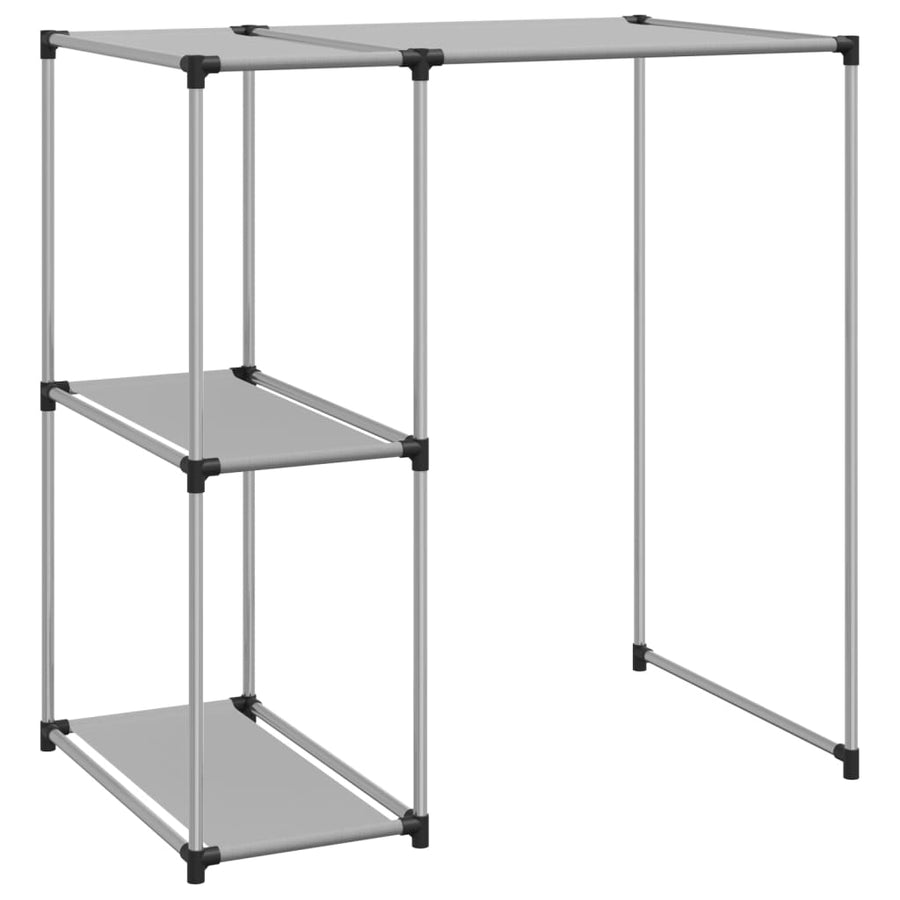 Opbergrek voor boven wasmachine 87x55x90,5 cm ijzer grijs