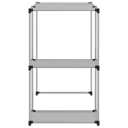Opbergrek voor boven wasmachine 87x55x90,5 cm ijzer grijs