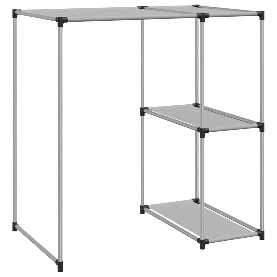 Opbergrek voor boven wasmachine 87x55x90,5 cm ijzer grijs