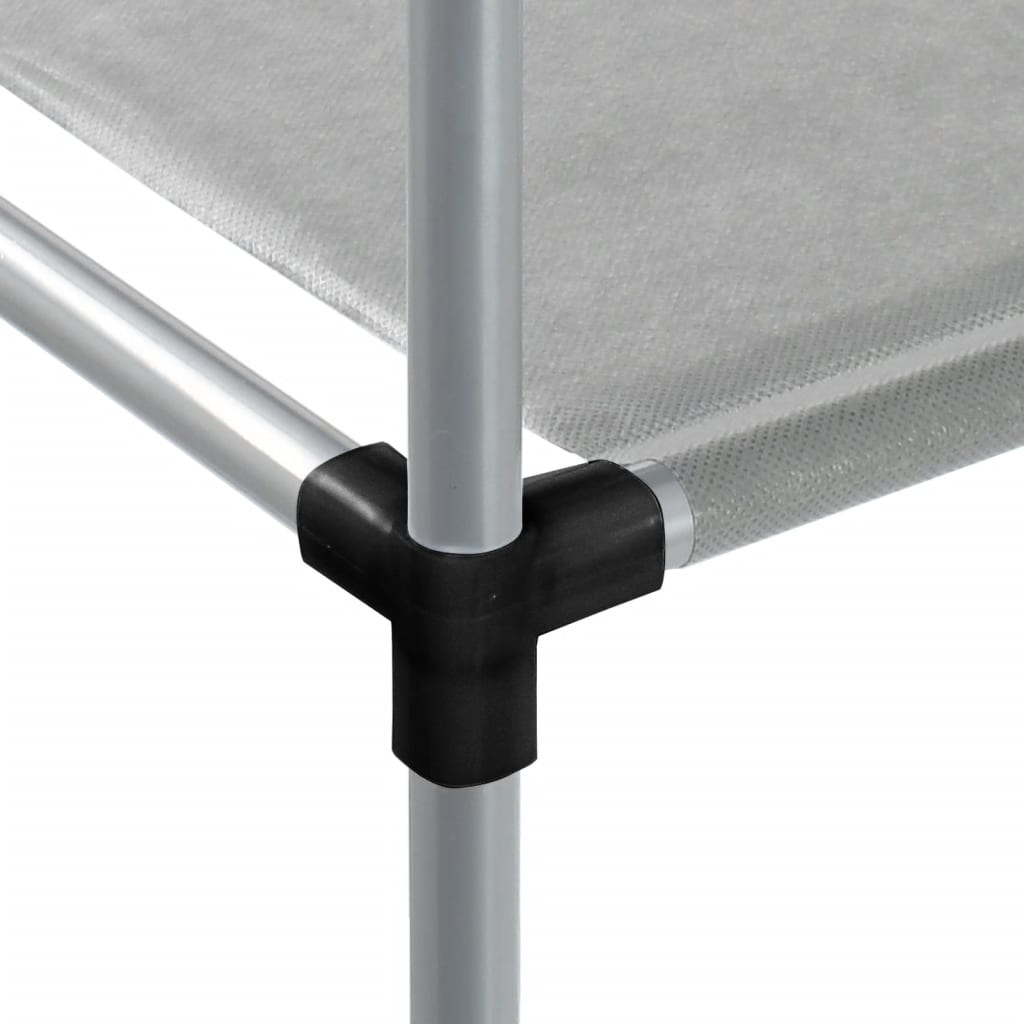 Opbergrek voor boven wasmachine 87x55x90,5 cm ijzer grijs
