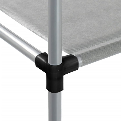 Opbergrek voor boven wasmachine 87x55x90,5 cm ijzer grijs