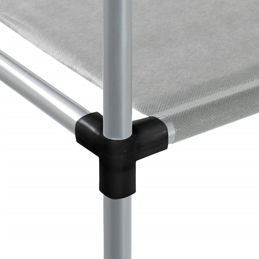 Opbergrek voor boven wasmachine 87x55x90,5 cm ijzer grijs