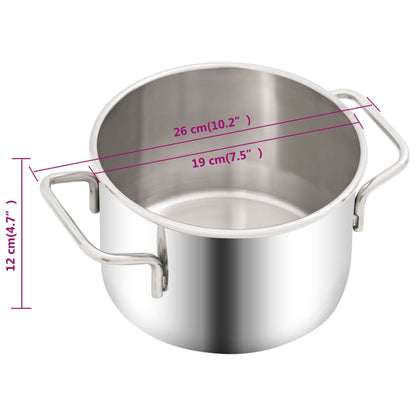 Vacuümkamer 3,7 L roestvrij staal 3.7 l