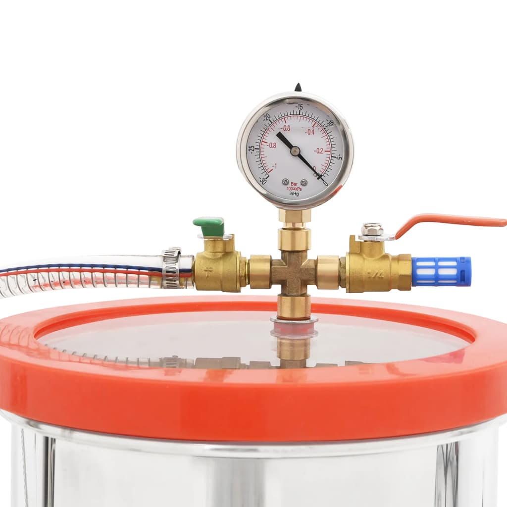 Vacuümkamer 7,4 L roestvrij staal 7.4 l