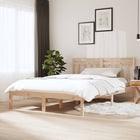 Solid pine bed frame 140x190 cm