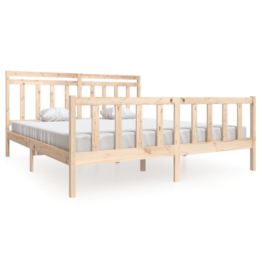 Bedframe massief hout 180x200 cm