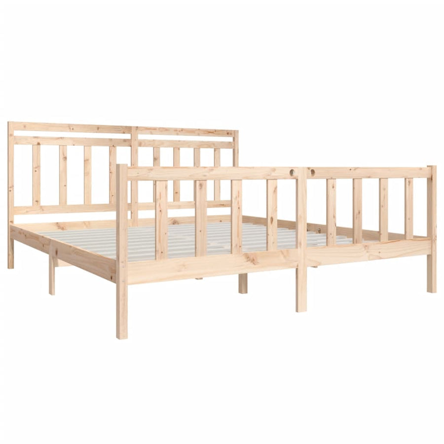 Bedframe massief hout 180x200 cm