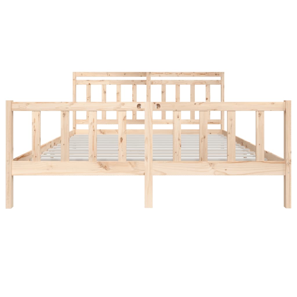 Bedframe massief hout 180x200 cm