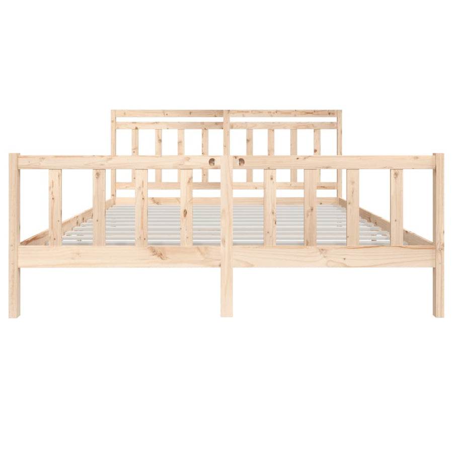 Bedframe massief hout 180x200 cm