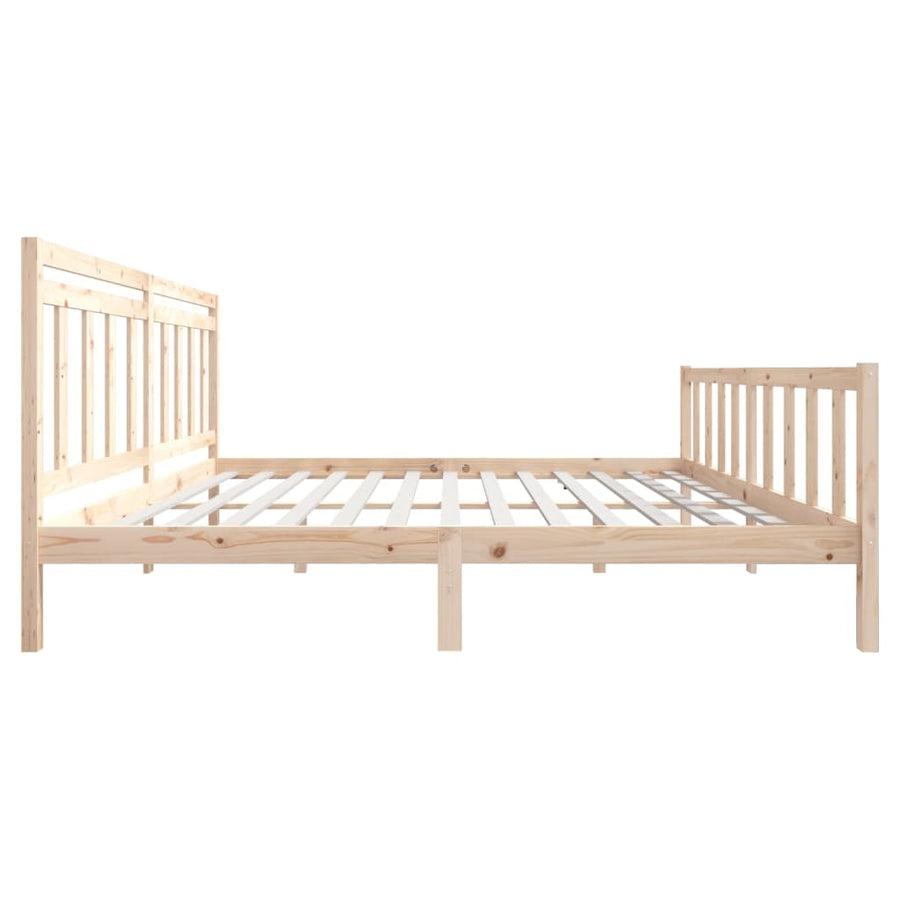 Bedframe massief hout 180x200 cm