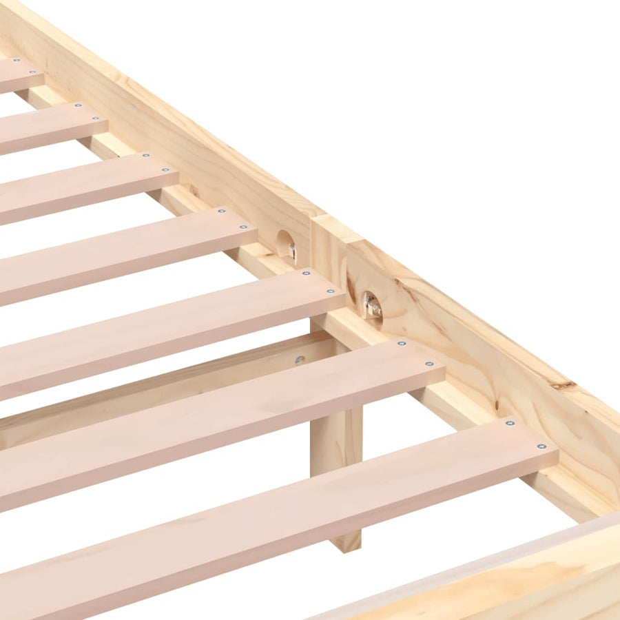Bedframe massief hout 180x200 cm
