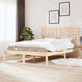 Solid pine wood bed frame 160x200 cm