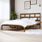 Bedframe Massief Grenenhout 160 x 200 cm Honingbruin